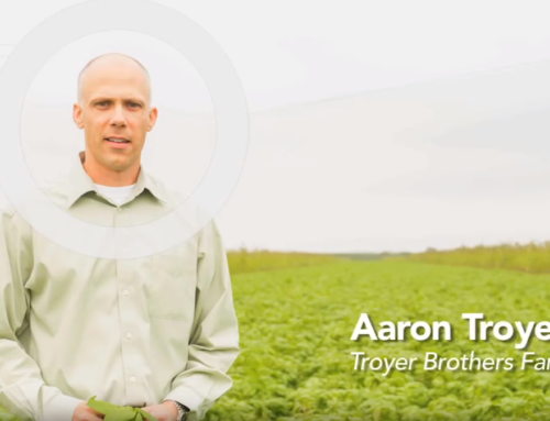 Aaron Troyer Tours Troyer Brothers Farms with Florida Fruit & Vegetable Association